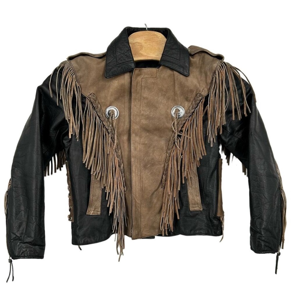 Fringe Cowgirl  Leather Jacket